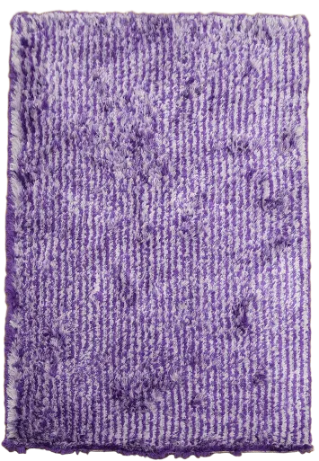 Purple Shaggy Flokati Oriental Area Rug 5x8