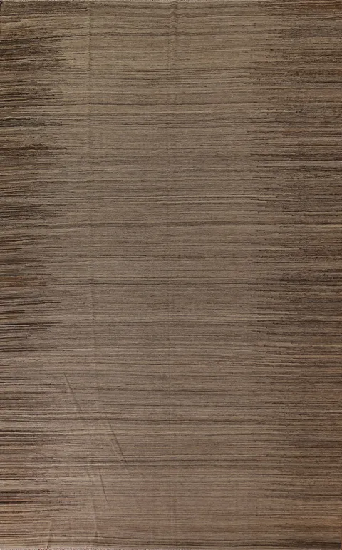 Earth Tone Kilim Modern Area Rug 10x13