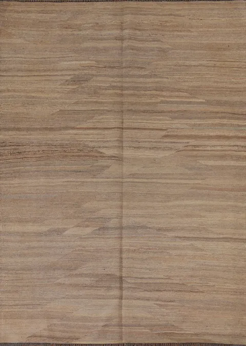 Striped Kilim Contemporary Area Rug 5x7