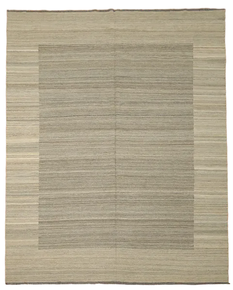 Natural Toned Kilim Wool Rug to Enhance Your Home's Aesthetic