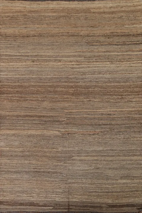 Earth Tone Kilim Modern Area Rug 5x7