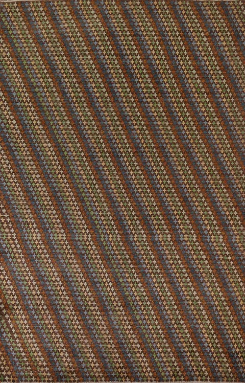 All-Over Gabbeh Kashkoli Geometric Area Rug 7x9