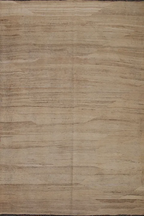 Modern Kilim Earth Tone Area Rug 5x7