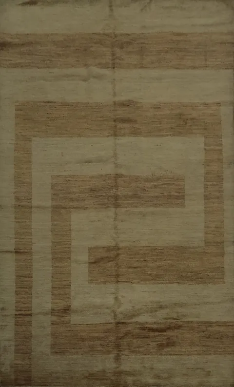 Modern Gabbeh Vegetable Dye Area Rug 7x10