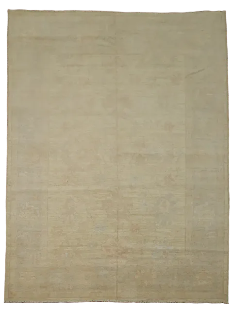 Neutral Beige Area Rug - Subtle Elegance for Any Room 9x12