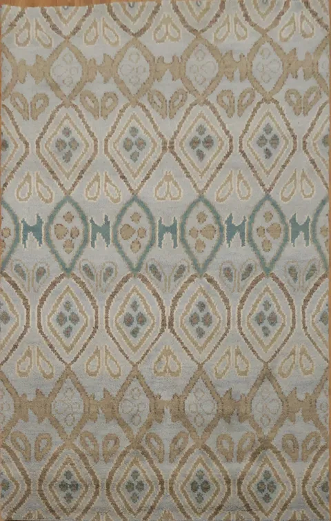 All-Over Gabbeh Oriental Area Rug 5x8
