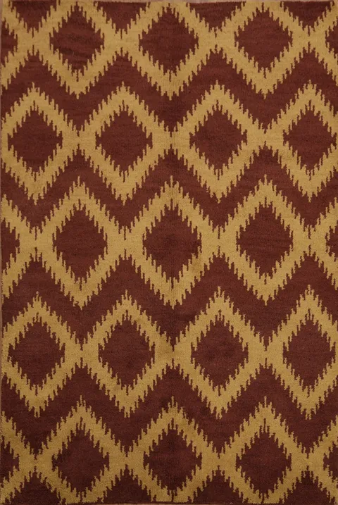 All-Over Gabbeh Oriental Area Rug 5x8