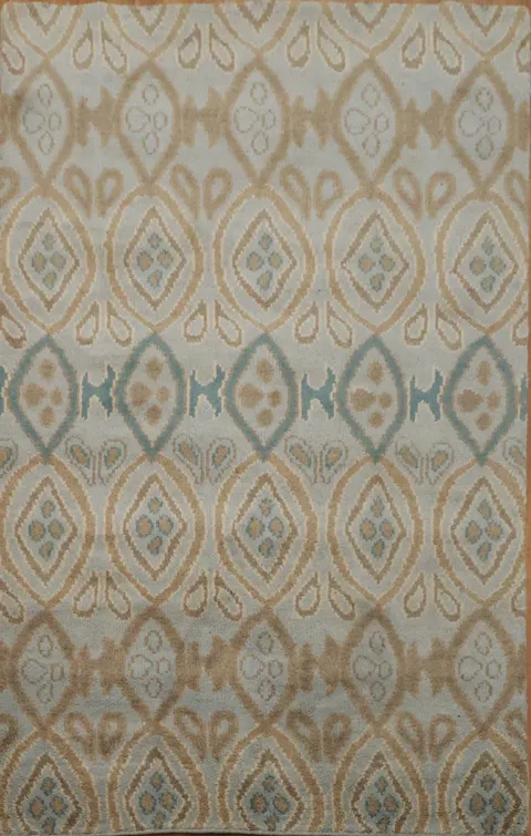 All-Over Gabbeh Oriental Area Rug 5x8