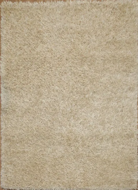 Plush Shaggy Oriental Area Rug 4x6