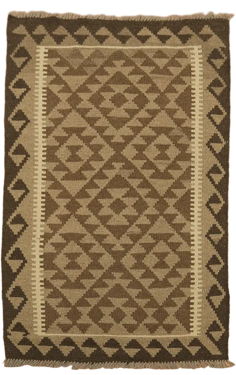 Geometric Kilim Oriental Area Rug 3x5