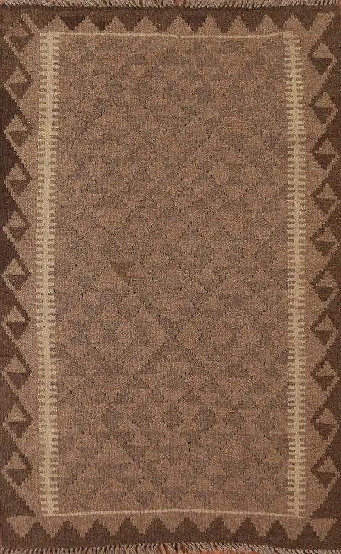 Geometric Kilim Oriental Area Rug 3x5