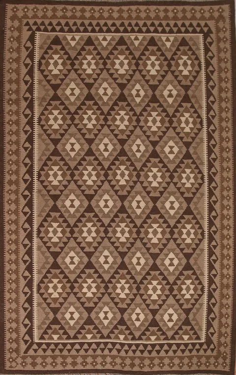 Geometric Kilim Oriental Area Rug 7x10