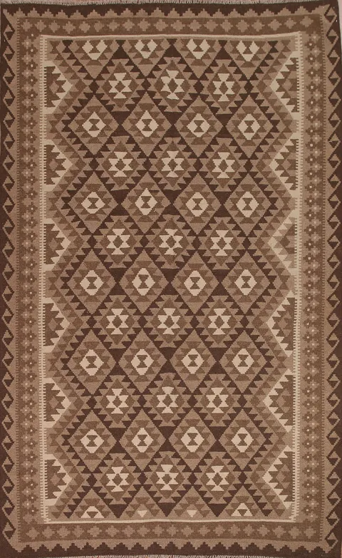 Geometric Kilim Oriental Area Rug 7x10