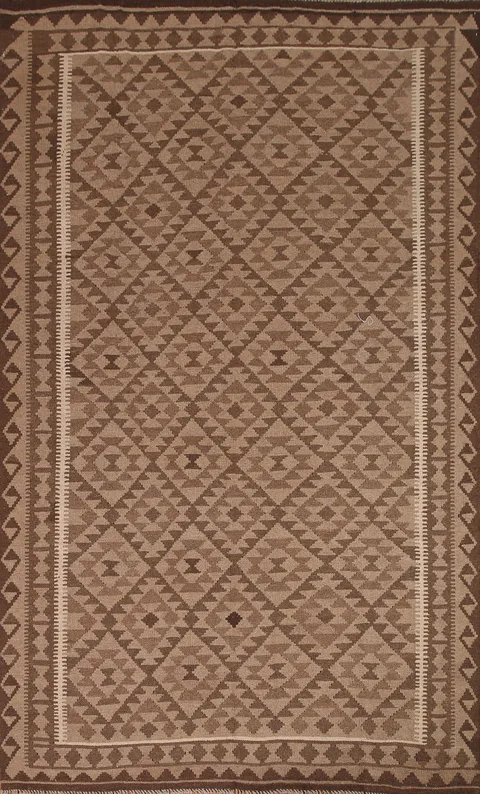 Geometric Kilim Oriental Area Rug 6x10