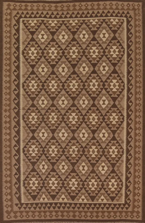 Geometric Kilim Oriental Area Rug 7x10
