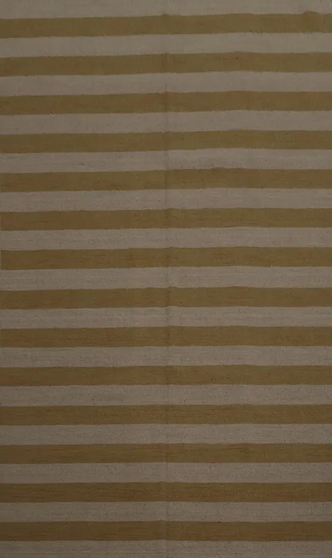Elegant Beige Striped Rug for Modern Interior Spaces 6x10