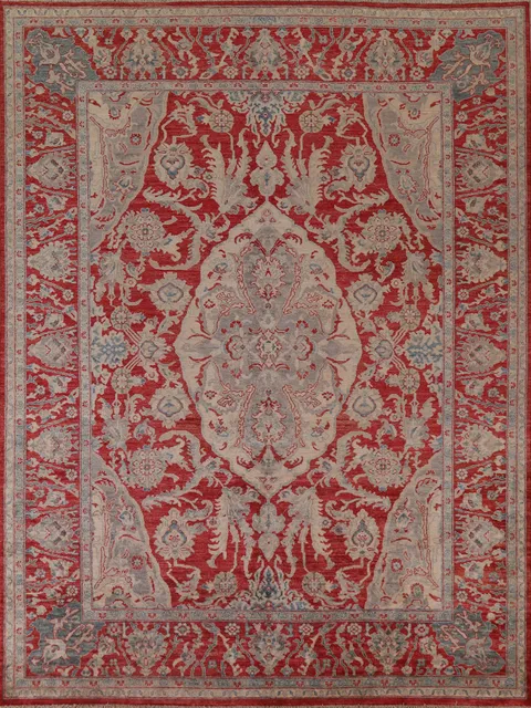 Vegetable Dye Sultanabad Ziegler Oriental Area Rug 8x10