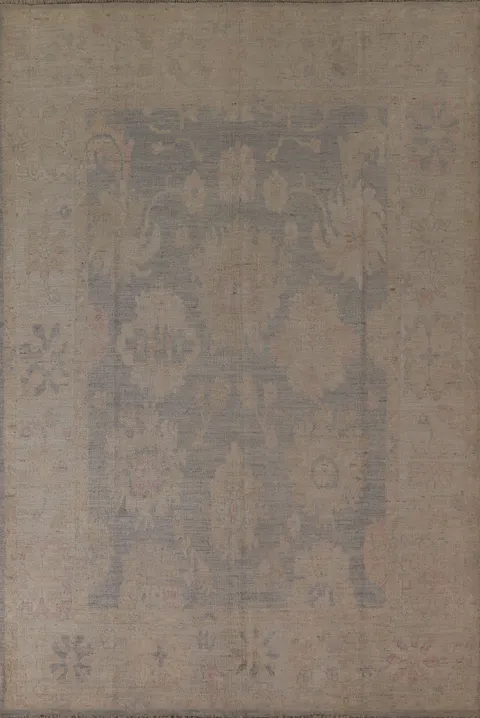 Vegetable Dye Oushak Turkish Area Rug 8x10