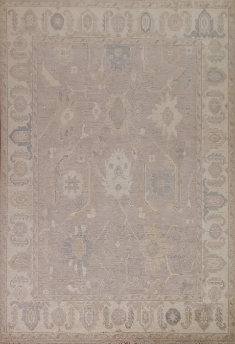 Vegetable Dye Oushak Turkish Area Rug 8x10