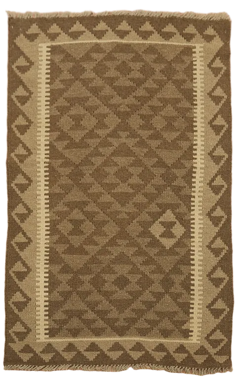 Geometric Kilim Oriental Area Rug 3x5