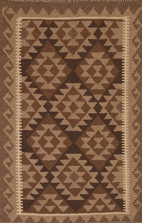Geometric Kilim Oriental Area Rug 3x5
