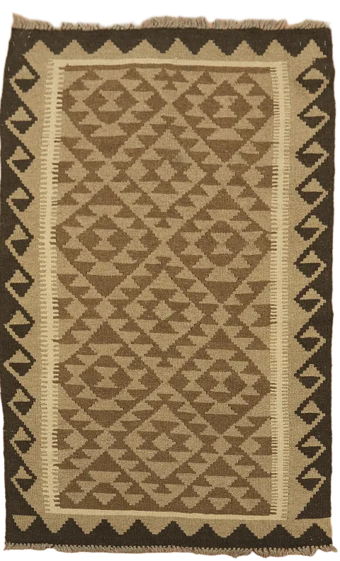 Kilim Reversible Area Rug 3x5
