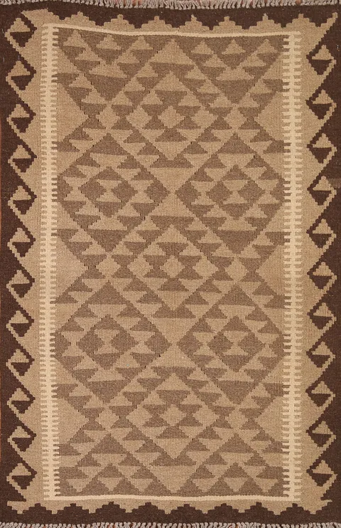 Geometric Kilim Oriental Area Rug 3x5