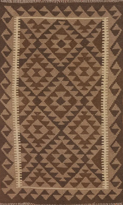 Reversible Kilim Oriental Area Rug 3x6