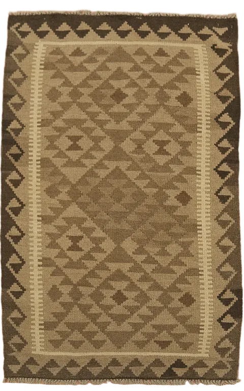 Geometric Kilim Oriental Area Rug 3x5