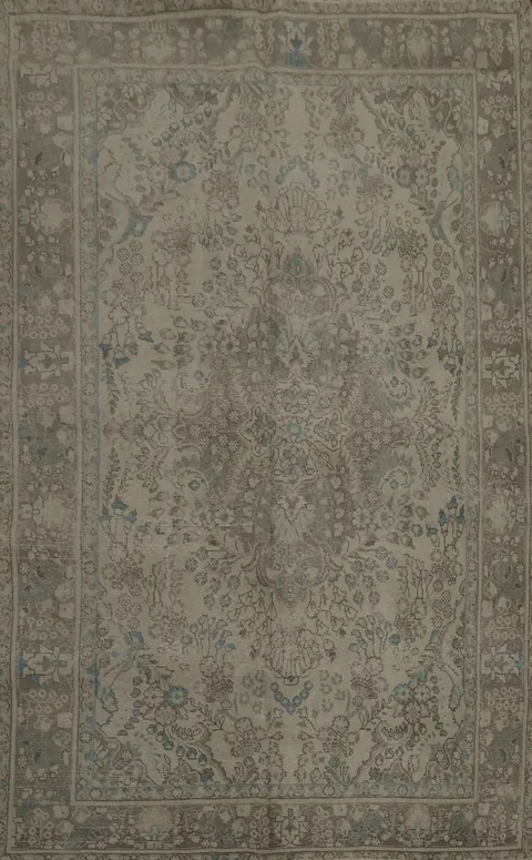 Timeless Elegance Ornate Tabriz Persian Area Rug 6x9 for Any Room
