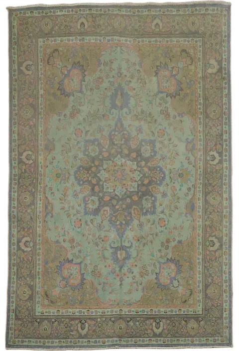 Elegant Floral Motif Persian Rug for Timeless Elegance 8x11