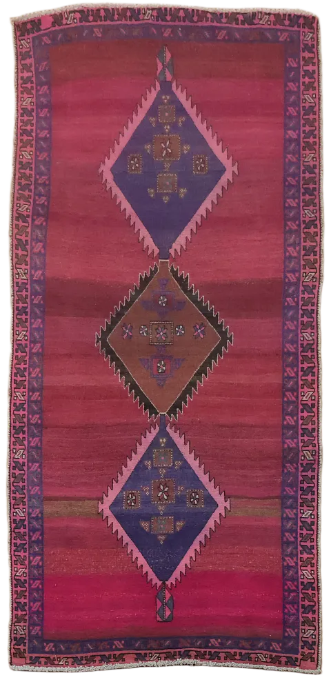 Stunning Rectangular Rug Boasting Bright, Eye-Catching Colors 4x8