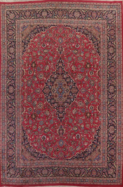 Traditional Kashmar Persian Area Rug 10x13