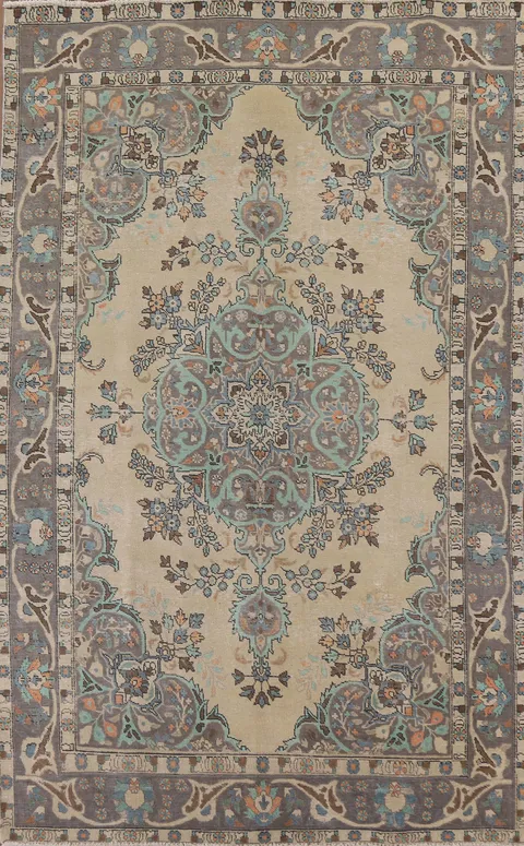 Handmade Tabriz Persian Area Rug 7x10