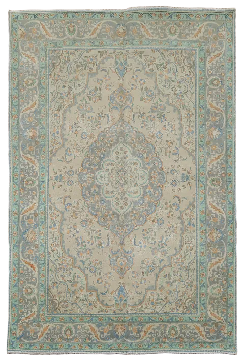 Handmade Tabriz Persian Area Rug 7x10