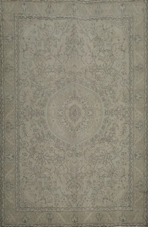 Distressed Tabriz Persian Area Rug 10x13