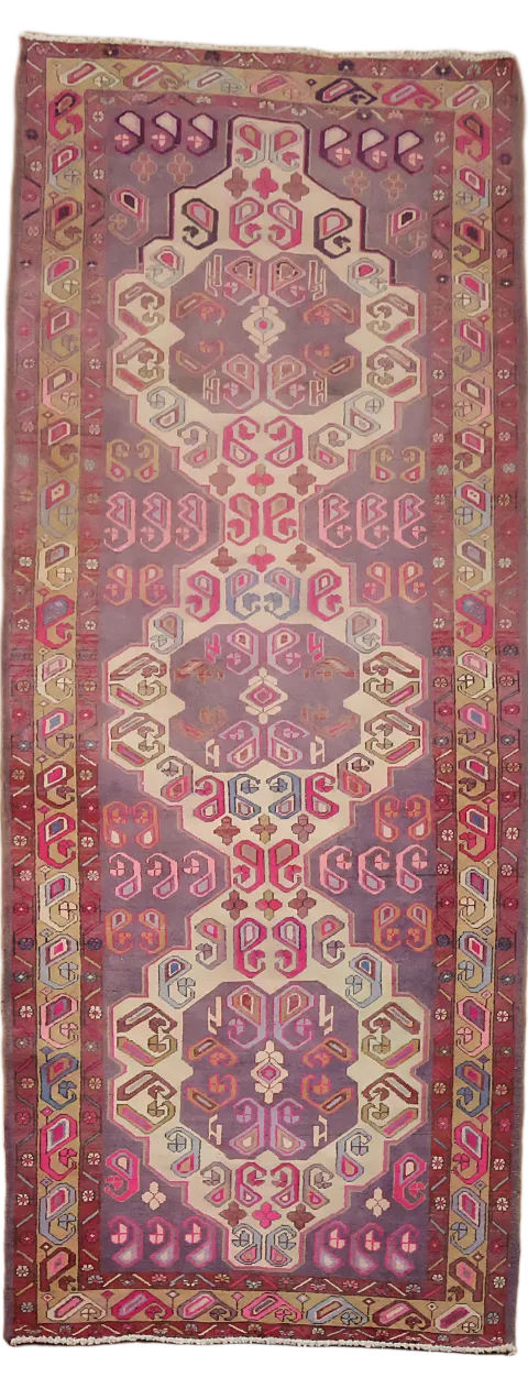 Stunning Medallion Decorative Rug Perfect for Hallways 4x10