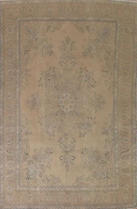 Vintage Tabriz Persian Area Rug 10x13