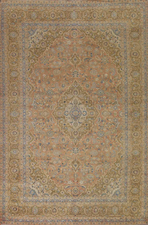 Traditional Kashan Persian Area Rug 10x13