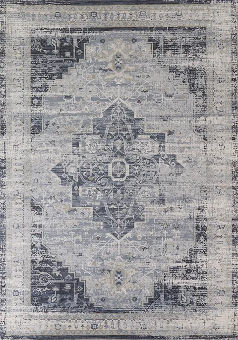 Printed Geometric Modern Rug