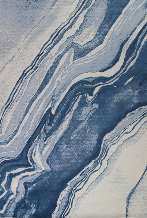 Contemporary Blue Rugs