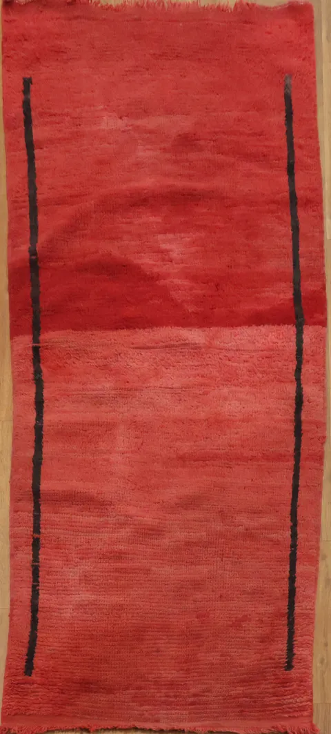 Handmade Moroccan Oriental Area Rug 3x6