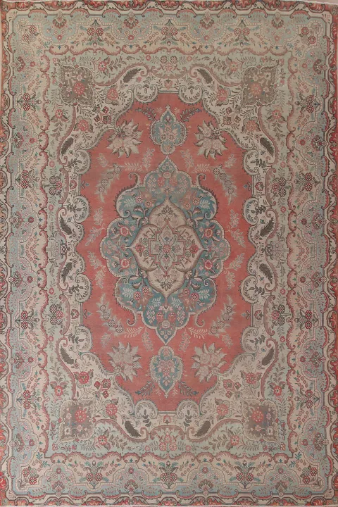 Vintage Tabriz Persian Area Rug 10x13