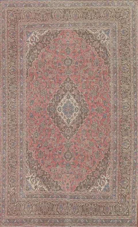 Traditional Kashan Persian Area Rug 8x11