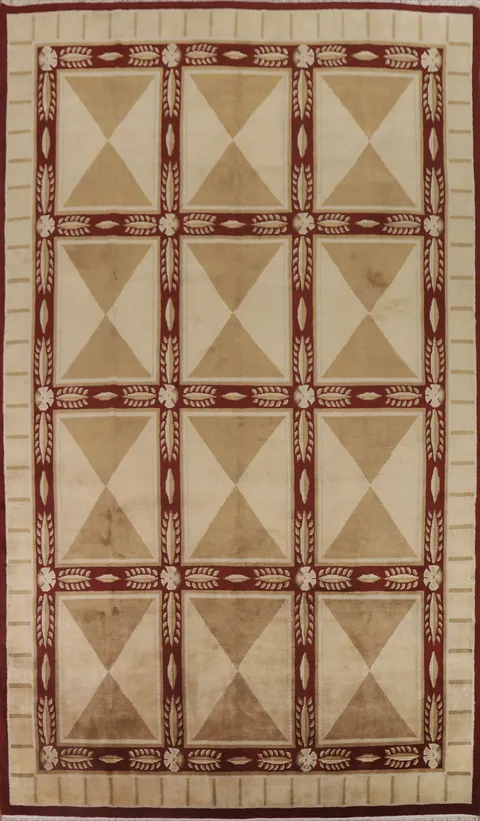 Vegetable Dye Nepalese Oriental Large Rug 10x14