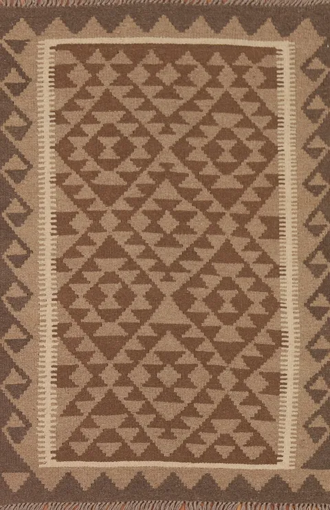 Geometric Kilim Oriental Area Rug 3x5
