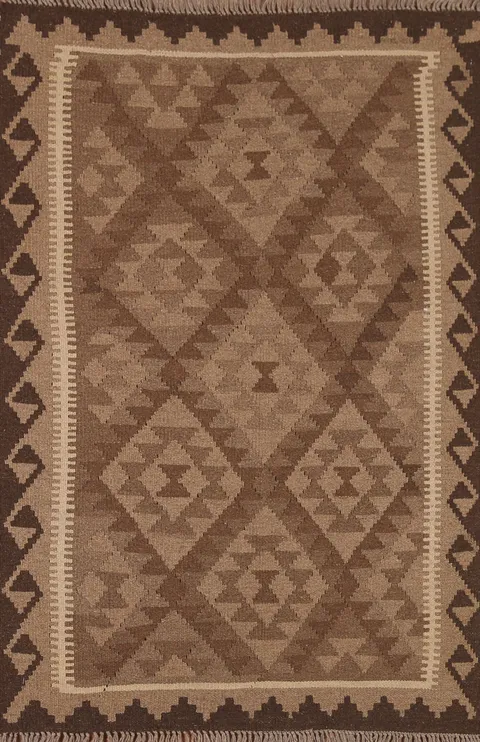 Geometric Kilim Oriental Area Rug 3x5