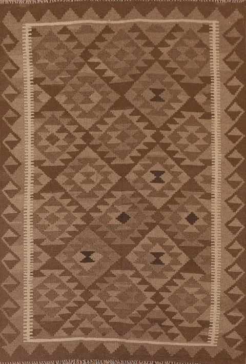Geometric Kilim Oriental Area Rug 5x7