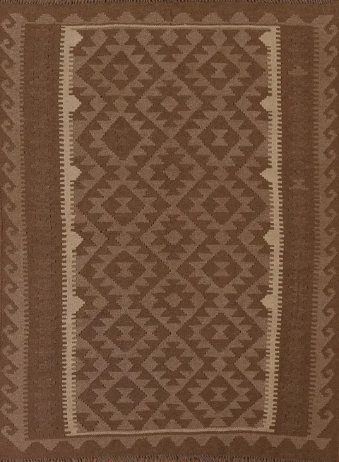 Geometric Kilim Oriental Area Rug 5x6