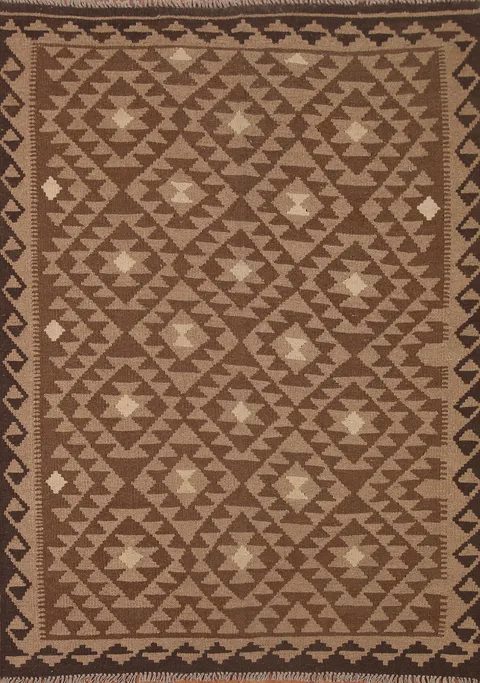 Geometric Kilim Oriental Area Rug 5x7